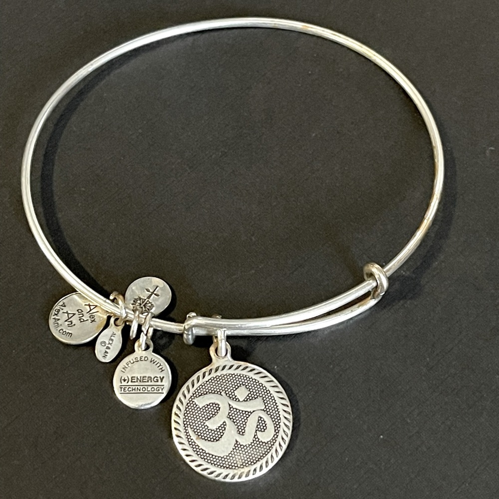 Alex & Ani Slip On Charm Bracelet